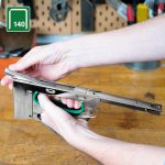 Staple Gun Staples (flatwire), Leg Length 10 mm, No.140, 650 Pieces, Galvanized - Image 2