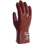 C&S قفازات ريد كوت بلس, PVC INTLCK S11, 9L