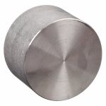 غطاء دائري, 316L من ستانلس ستيل, حجم الأنبوب المناسب 1 1/2 بوصة, داخلي NPT, فئة 3000