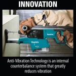 Rotary Hammer Machine, 3-mode operation, 800W, 1100rpm, 4.6kg - Image 2