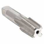Pipe and Conduit Thread Tap: 3/8inch-18 Thread Size, 1 1/16 inch Thread Length, 2 9/16 inch Overall Length
