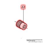 Spur Gear #23, For 6806B