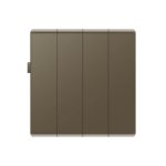 ZI 4gang 1way 16A brown  30*88*86mm