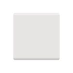 ZI Blank plate 7.5*7. Glossy White 8*88*86mm