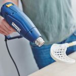 Hot Air Gun, Temperature 300-550°C, Air Flow 250~450L/min,1800W, 0.76kg - Image 2