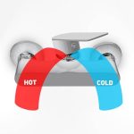 ⁦خلاط شطاف كروم  HS1-1005⁩ - الصورة ⁦3⁩