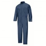 Anti-Static Coveralls, Medium ( 40 1/2 inch x 49 inch ), Navy, Regular, Polyester, Zipper