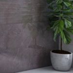 ⁦بلاط جدران 30×60×0.9 سم - رمادي غامق رخامي⁩ - الصورة ⁦2⁩