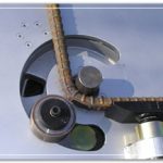 طعاجة حديد التسليح (بحد أقصى 25 مم) محرك 2.2كيلو وات / 3حصان ، 220فولت 50 / 60هرتز (1 فاز) ، زاوية الانحناء 0-180 درجة / 6 ثانية ، 102 كجم، صنع في كوريا