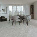 بلاط أرضيات 75×75×1.1 سم - رمادي فاتح