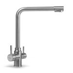 Water Mixer Faucet Sink Filter 304 Stainless Steel - Image 2