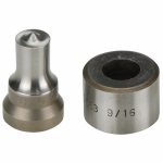 Punch/Die Set, 1/2 Inch