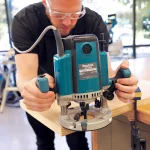 Wood Working Router, Plunge Capacity 0~70mm, 12 mm, 1850W, 6kg - Image 5