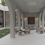 ⁦بلاط أرضيات 60×60×1.05 سم - رمادي فاتح⁩ - الصورة ⁦2⁩