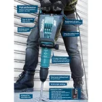 Jack hammer machine, 1510W, 26 Joules, 950~1900 ipm, 12.3kg