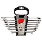 Open-End Combination Wrench Set, 9 pieces, Size 8 -18mm - Image 2