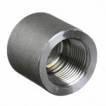Round Cap, Forged Steel, 1/2Inch Fitting Pipe Size, Female NPT
