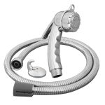 Toilet hand spray shattaf with hose and hook