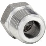 Bushing: 1/2Inch x 1/4Inch Pipe Size, Forged Steel, Male NPT x Female NPT