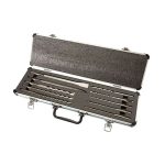 10 Piece SDS-Plus Drill Bit & Chisel Set, with chuck
