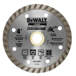 DeWalt Diamond Blade (Diameter (mm): 100 - Feature: Turbo Type - arbor_hole_mm: 22)