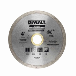 DeWalt Diamond Blade (Diameter (mm): 100 - Feature: Continuous Type - arbor_hole_mm: 22.2)