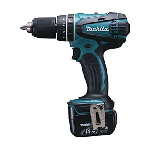 dhp446rfe.jpeg CORDLESS PERCUSSION DRILL 13MM, 14V - Image 1