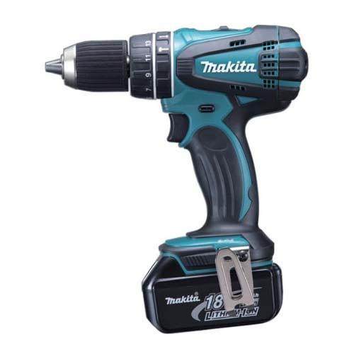 dhp456rye.jpeg CORDLESS PERCUSSION DRIVER DRILL, 13MM, 18V - Image 1