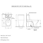 DREAM WC 30 cm - White - Image 2