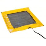 Oils Portable Drip Pillow, 42 inch L x 38 inch W x 3 inch H, 4 gal Spill Capacity