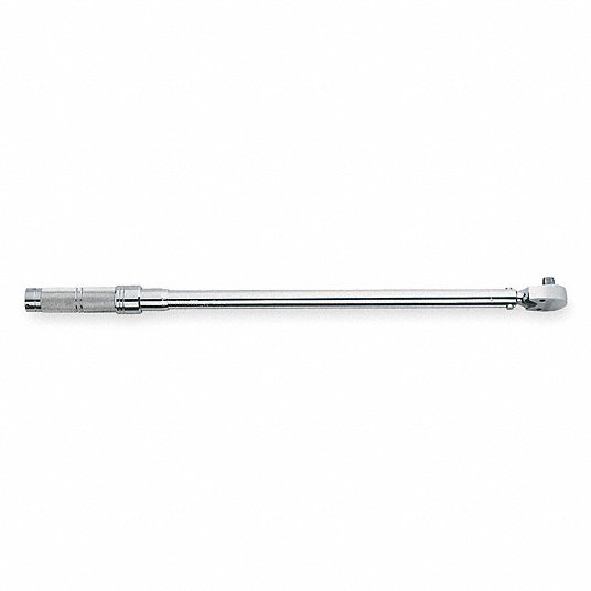 dy1aQ3EISbiG.jpg Torque Wrench, Drive Size 3/8 inch, Torque Range 200 to 1000 inch.-lb. - Image 1