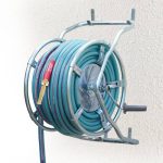 Steel hose reel with Alayed garden hose 1/2" -75 Meter - Image 7