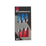 Grado 6-Piece Screwdriver Set Flat & Cross (Feature: Plastic Grip) - Image 2