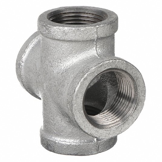 eQW3vPjanrXK-1.jpg وصلة مواسير 4 اتجاهات, من الحديد القابل للطرق, حجم الأنبوب 2 بوصة × 2 بوصة × 2 بوصة × 2 بوصة, NPT x NPT x NPT x NPT, الفئة 150 - الصورة 1