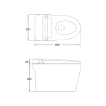 TOILET Water Closet - Elite