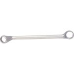 Double Ring End Spanner, Satin Finish, 16x17 mm
