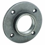 Pipe Flange, Malleable Iron, Floor Flange, 2Inch Pipe Size, Floor Flange, Class 150