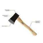 Axe with Wooden Handle, 360 mm, 600 gms
