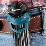 Allen Hex Key Wrench Set, 9 Piece Assorted Size ( 1.5, 2, 2.5, 3, 4, 5, 6, 8, 10mm ) - Image 3