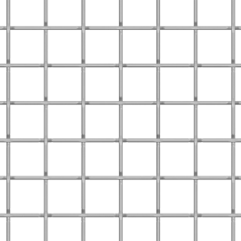 Galvanized Square Wire Mesh (Width (meters): 1 - Length (meters): 20 - Mesh Size: 3/4")