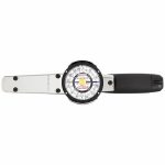 Dial Torque Wrench, Inch-Pound, Centimeter-Kilogram, 3/8 inch