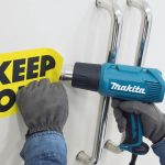 Heat Gun / Hot Air Gun, Temperature 50-600°C, Air Flow 250~500L/min, 1800W, 0.57kg