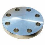 Pipe Flange, Blind Flange, 304/304L Stainless Steel, 1/2Inch Pipe Size, 3 3/4Inch Flange Outside Dia