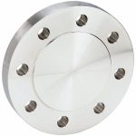 Pipe Flange: Blind Flange, 304/304L Stainless Steel, 3 in Pipe Size, 8 1/4 in Flange Outside Dia, Class 300