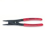 Retaining Ring Plier, Internal, For 1 13/16 inch to 3 inch Bore Dia, 0.09 inch Tip Dia, 9 inch Overall Length