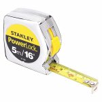 Measuring Tape, Slide lock, Steel, 5 m, Chrome - Image 2