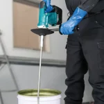 Cordless Paint & Cement Mixer machine, Blade 165mm, 18V, 2.8 kg - Image 2