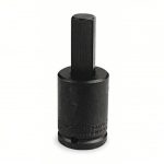 Impact Socket Bit , 3/4 inch Drive Size, Alloy Steel, Black Oxide Finish, 7/8 inch Tip Size, 4 3/4 inch Overall Length