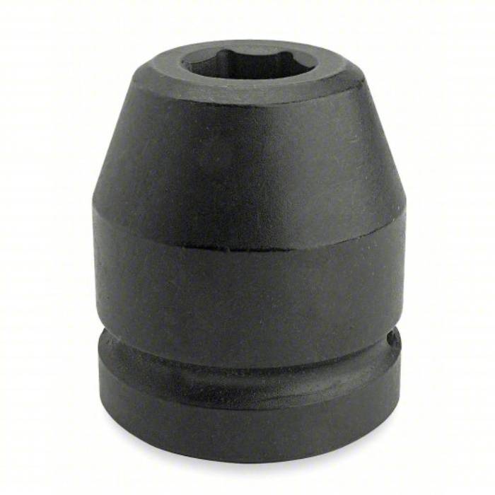 j10045_proto.jpg Impact Socket, 1 inch Drive Size, 2 13/16 inch Socket Size, 6-Point, Standard Depth, Black Oxide - Image 1