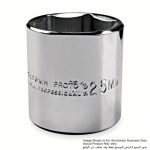 Socket, 1/4 inch Drive Size, 1/4 inch Socket Size, 6-Point, Alloy Steel, Standard, Chrome Finish